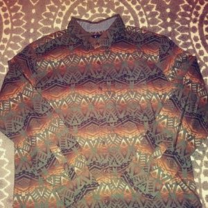 Men's American Eagle Button Up Shirt